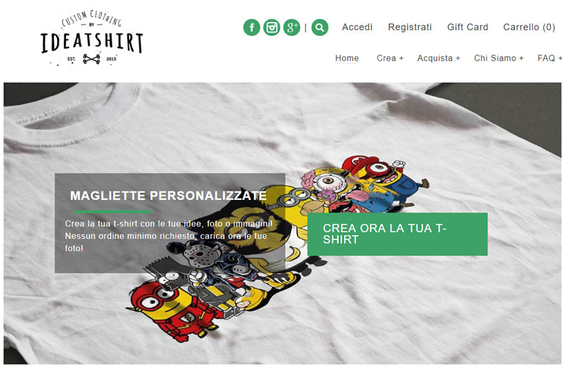 IdeaTshirt.com Shopify T Store