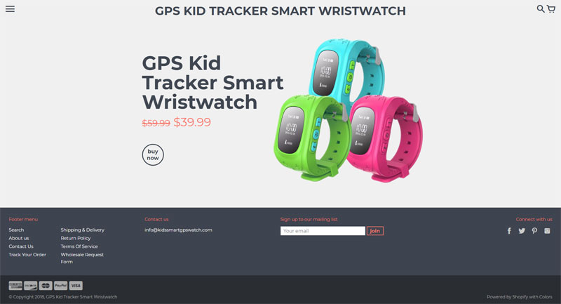 Kids Smart Gps watch