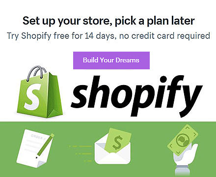 Shopify Free 14 Day Trial