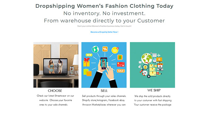 Dropshipping Clothing Supplier