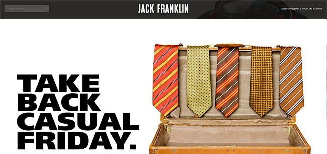 Jack Franklin Neck Ties Supplier