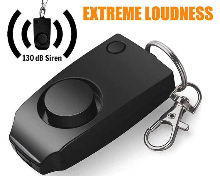 Image showing personal alarm siren on a keychain