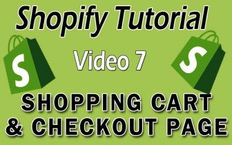 Shopify Tutorial for Beginners – Shopping Cart & Checkout Page