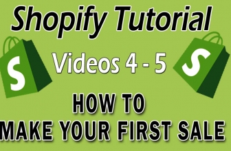 Shopify Tutorial for Beginners Videos 4 – 5 Store Layout – Product Page