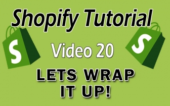 Shopify Tutorial For Beginners – Thanks For Watching